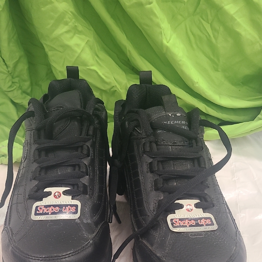 Skechers Black Shape Ups Men's Shoes 76851 9